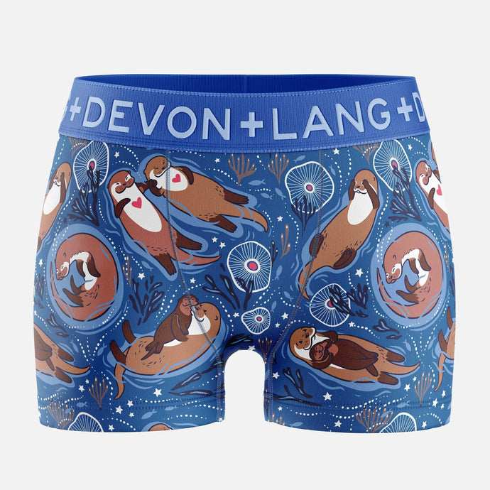 Bria Women's Boyshort - Otters