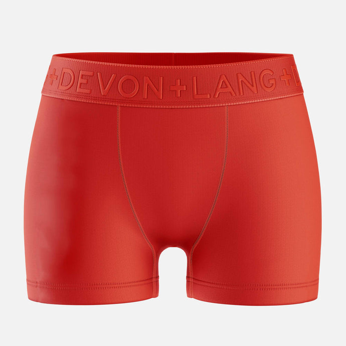 Bria Women's Boyshort - Scarlet