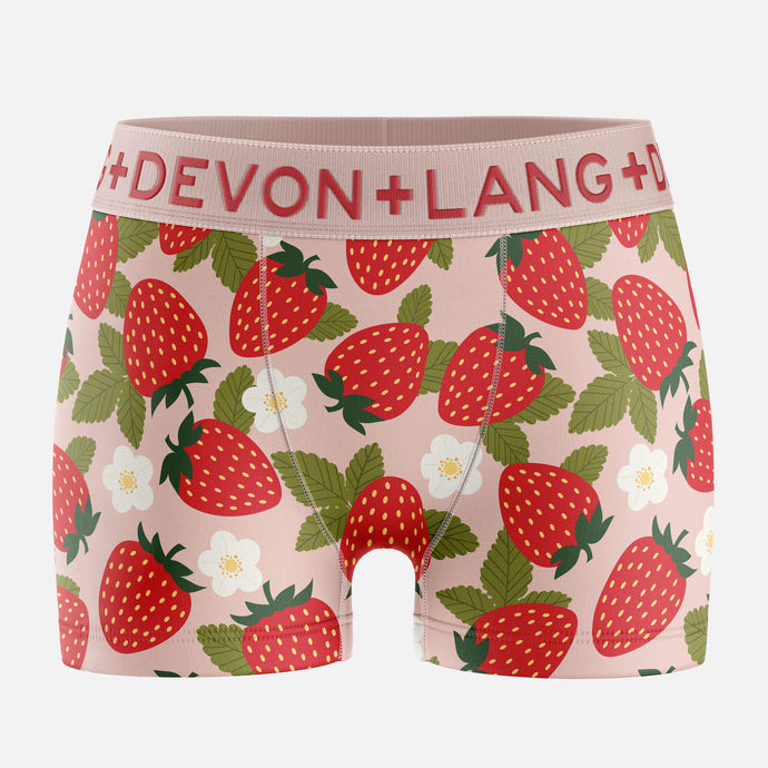 Bria Women's Boyshort - Wild Strawberry