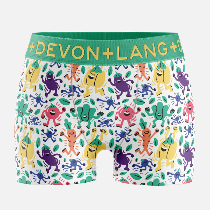 Bria Women's Boyshort - Tossed Salad