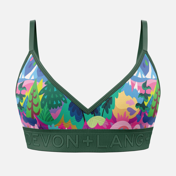 Bria Bralette - Fantasy Mountain