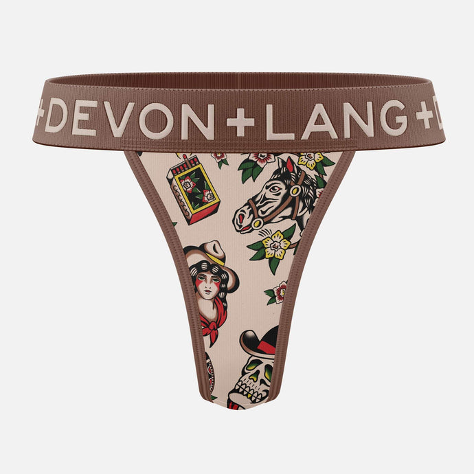 Bria V-Thong - Vintage Outlaw
