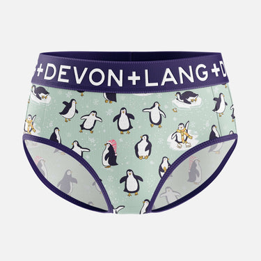 Bria Bikini Brief - Penguin Party