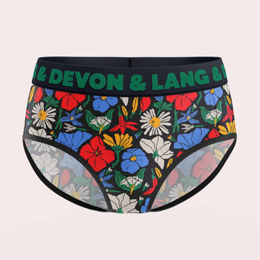 Bria Bikini Brief - Vivid Bloom