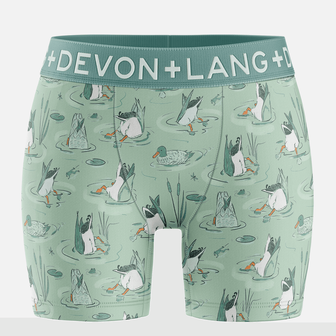 Bria Women's Boxer Brief - Duck Pond