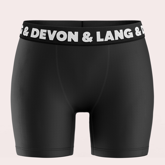 Bria Women's Boxer Brief - Hi-Contrast Obsidian