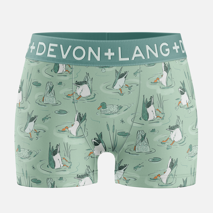 Bria Women's Boyshort - Duck Pond