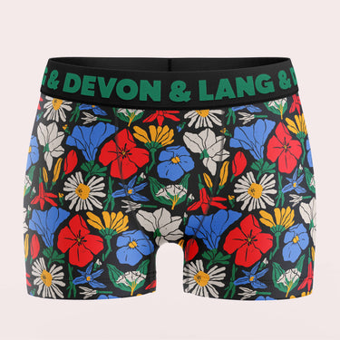 Bria Women's Boyshort - Vivid Bloom