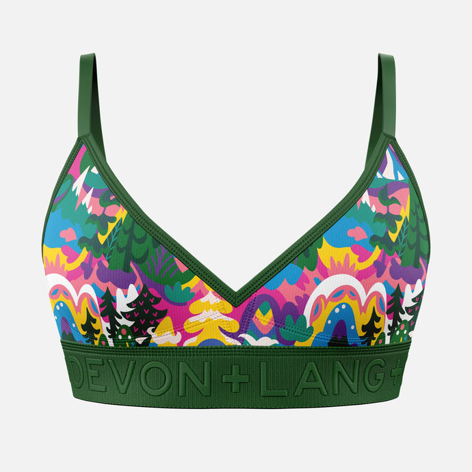 Bria Bralette - Fantasy Mountain