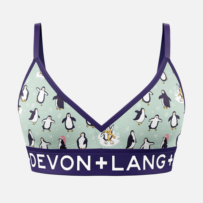 Bria Bralette - Penguin Party