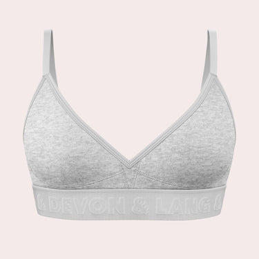 Bria Bralette - Heather Grey