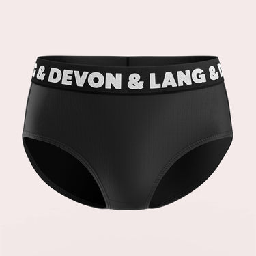 Bria Bikini Brief - Hi-Contrast Obsidian