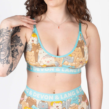 Bria Bralette - Cat Stack