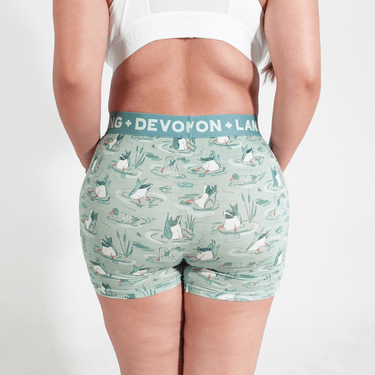 Bria Women's Boxer Brief - Duck Pond