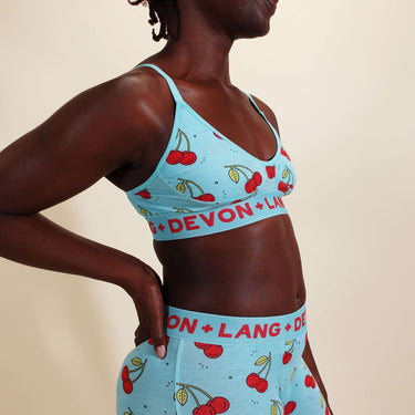 Bria Bralette - Cherries