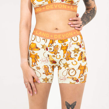 Bria Women's Boxer Brief - Saddle Up