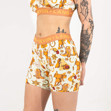 Bria Women's Boxer Brief - Saddle Up