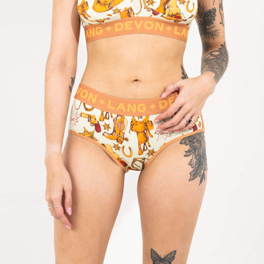 Bria Bikini Brief - Saddle Up