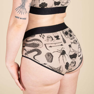 Bria Bikini Brief - Spooky