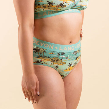 Bria Bikini Brief - Island