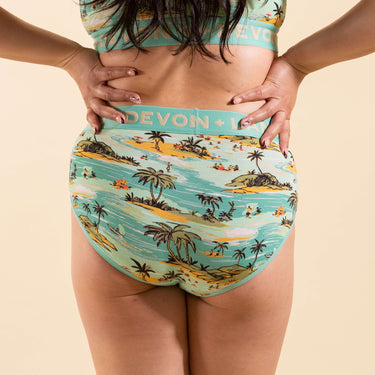 Bria Bikini Brief - Island