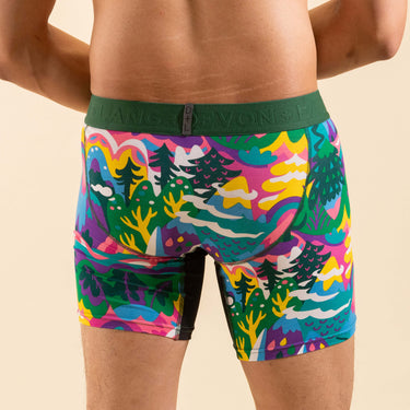 Journey Boxer Brief - Fantasy Mountain