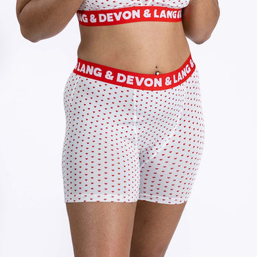 Bria Women's Boxer Brief - Cinnamon Hearts