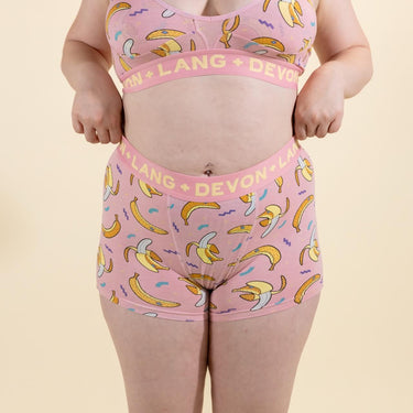 Bria Women's Boyshort - Totally Bananas