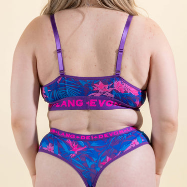 Bria Bralette - Bromeliad Ultra Violet