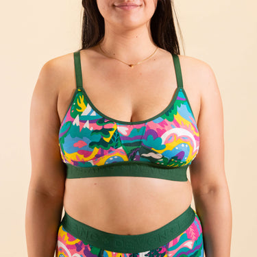 Bria Bralette - Fantasy Mountain