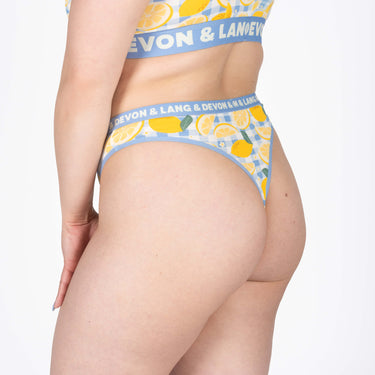 Katrina Everyday Thong - Lemon Squeezy