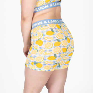 Bria Women's Boxer Brief - Lemon Squeezy