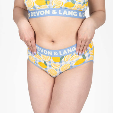 Bria Bikini Brief - Lemon Squeezy
