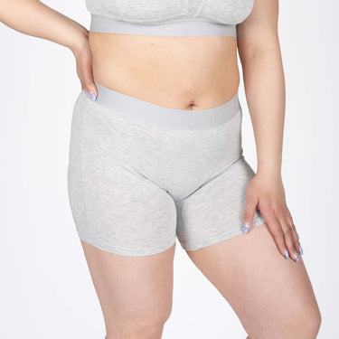 Bria Women's Boxer Brief - Heather Grey