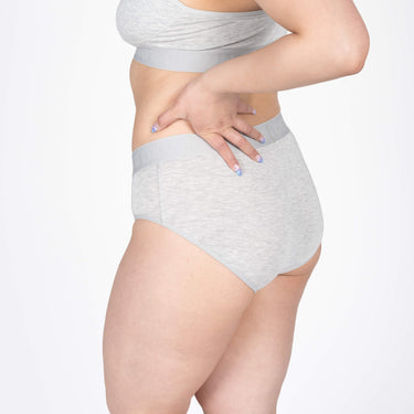 Bria Bikini Brief - Heather Grey