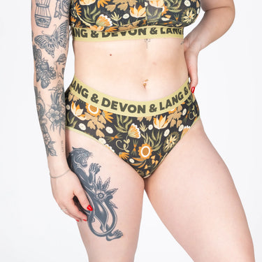 Bria Bikini Brief | Rustic Florals