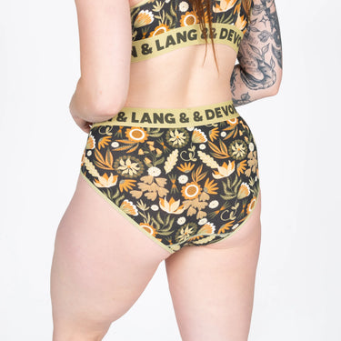 Bria Bikini Brief | Rustic Florals