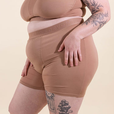 Bria Women's Boxer Brief - Multi-Packs - No Mesh Panels - Bronze