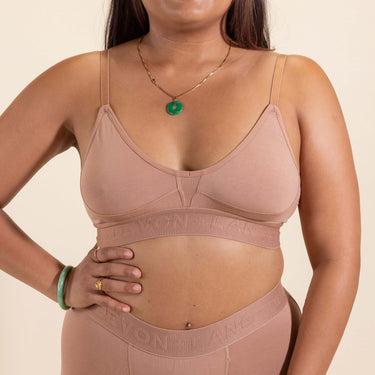 Bria Bralette - Multi-Packs - No Mesh Panels - Bronze