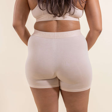 Bria Women's Boxer Brief - Multi-Packs - No Mesh Panels - Sand
