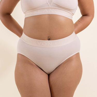 Bria Bikini Brief - No Mesh Panels - Sand