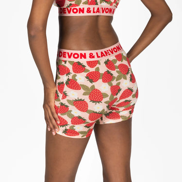 Bria Boxer Brief | Wild Strawberry