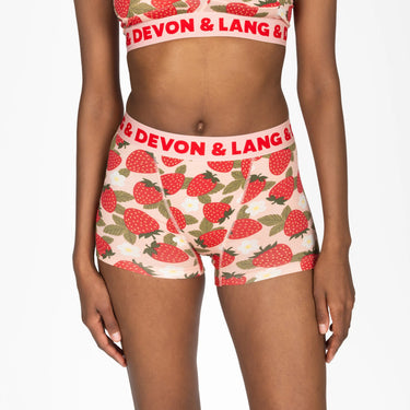Bria Boyshort | Wild Strawberry