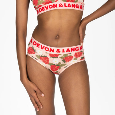 Bria Bikini Brief | Wild Strawberry