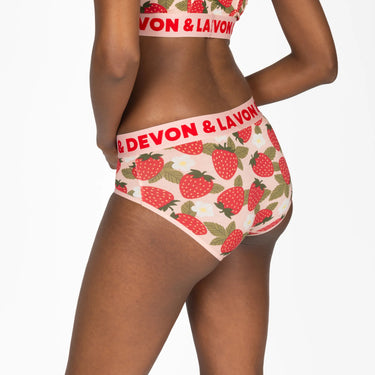 Bria Bikini Brief | Wild Strawberry