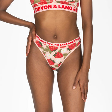 Katrina Everyday Thong | Wild Strawberry