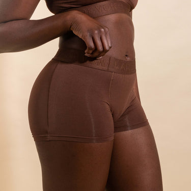 Bria Women's Boyshort - Cocoa