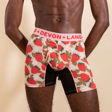 Journey Boxer Brief - Wild Strawberry