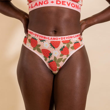 Katrina Everyday Thong - Wild Strawberry