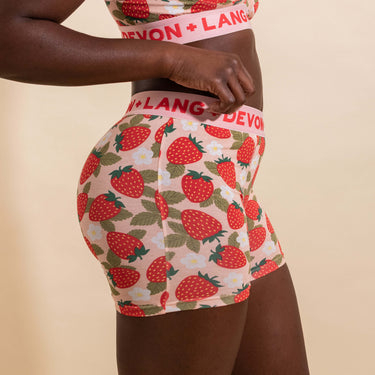 Bria Women's Boxer Brief - Wild Strawberry